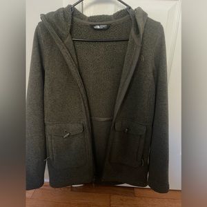 The North Face Fuzzy Knit Jacket